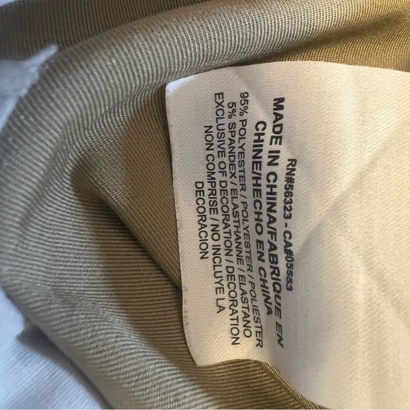 Nike Golf Pants Mens 38x32 Tour Performance Dri Fit Tan Preppy Sport - Picture 12 of 12